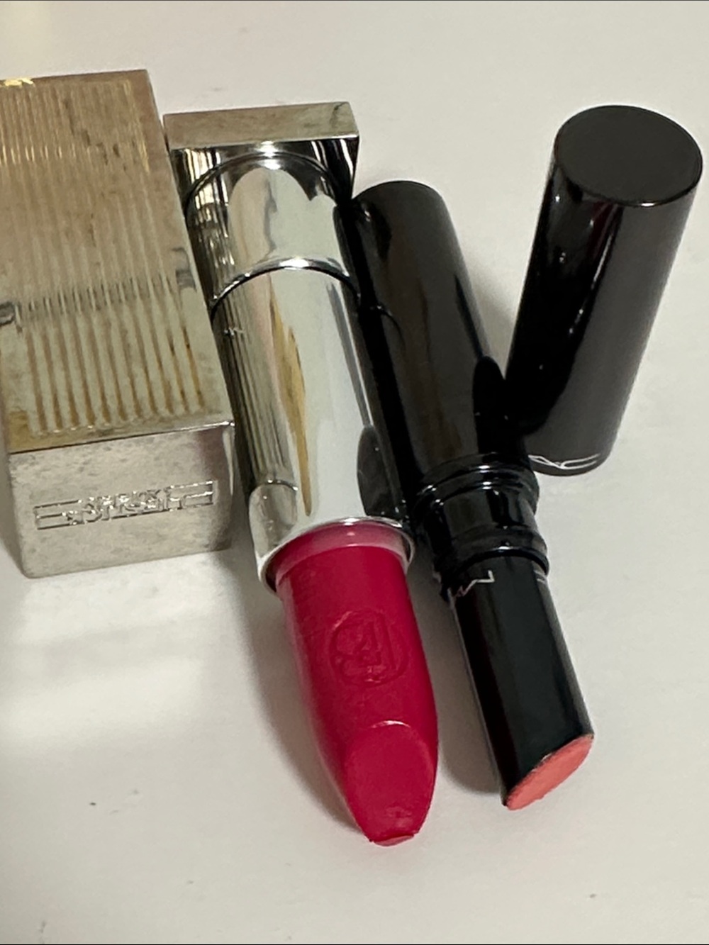 Bright Pink Lipstick Duo - Vibrant Pink Shades